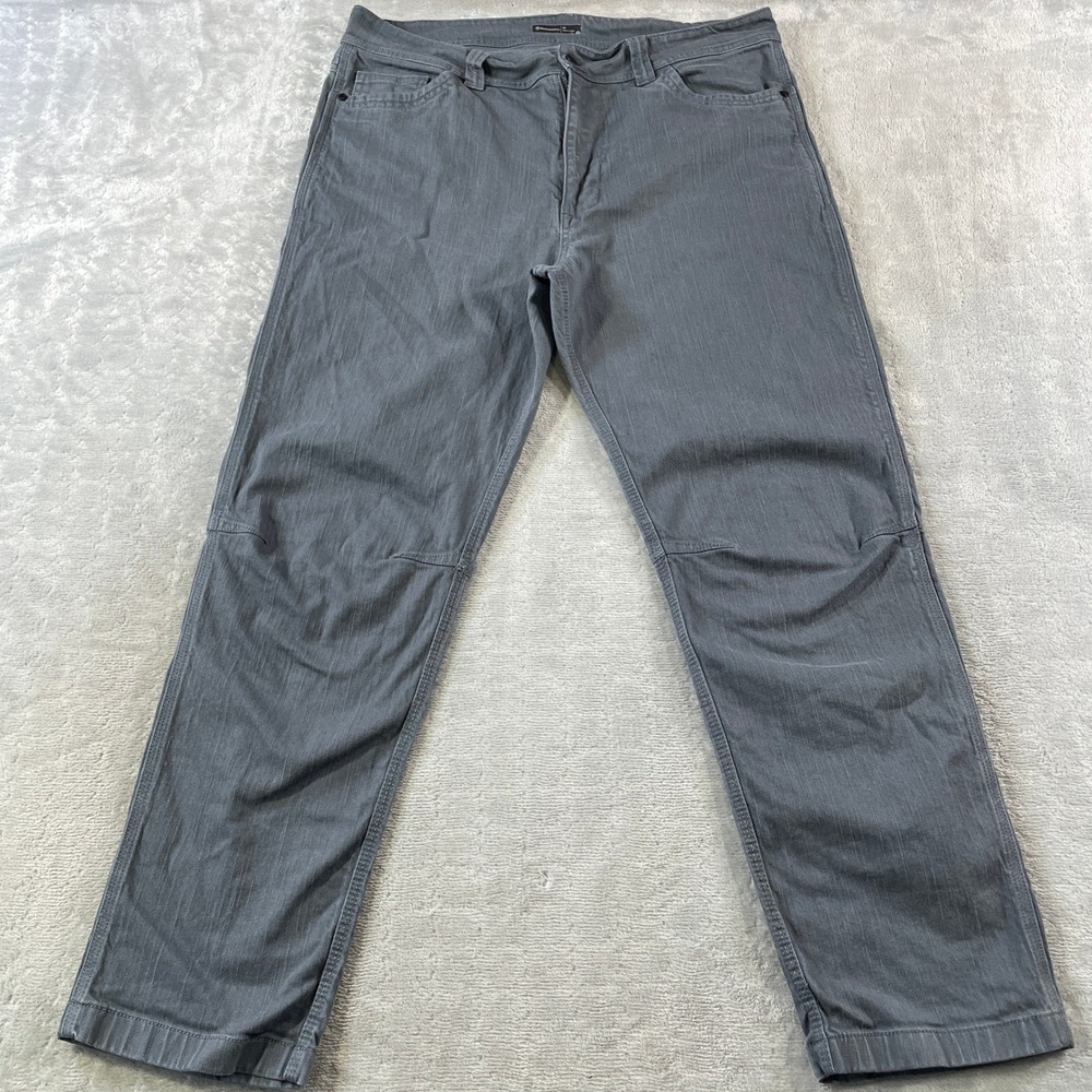 Backcountry Rambler Pants‎ Mens 36 Gray Articulated Knee Hiking Work Outdoor